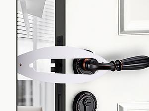 2Pcs Cat Door Holder Latch Larger Cat Door Alternative to Keep Dogs Out of Cat Litter Boxes and Food with 5 Adjustable Sizes Strap 2.5-6" Wide Fast Latch Strap Let's Cats in Easy to Install White