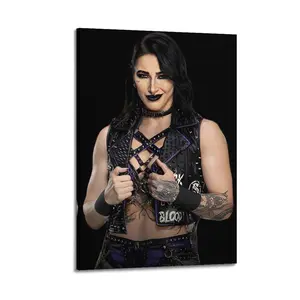 Rhea Ripley Modern Art Deco Painting Art Poster Wall Decoration Wall Poster Art Wall Rich Art Painting Corridor Art Painting Decoration