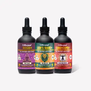 Professional Athletes Pack - Lion's Mane, Cordyceps, Reishi Healthcare Natural - By Lifecykel