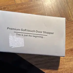 Premium Soft Touch Metal Door Stopper, Durable Metal Hardware Stops, Non-Locking Stops for Home Use