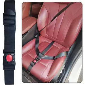 Soft Bump Cushion for Seat Adjustmen Belly Comfort Support Adjuster for Seat Comfort Car Cup Holder Coaster Comfort Pads Buckle Pads Extend Cover Making Shoulder Neck Comfortable Convenient (Black)