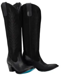 Lane Women's Women'S Jentry Suede Knee High Western Boot Round Toe - Lb0538c