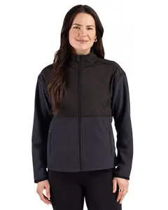 Cutter & Buck Hunts Point Recycled Fleece Womens Hybrid Full Zip Jacket