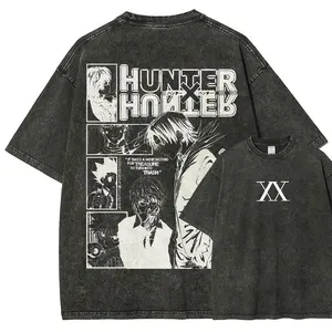 HunterxHunter Unisex Fit Washed T-Shirt 2