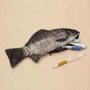 Fish pencil bag