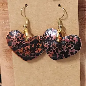 Hand Made Copper Earrings