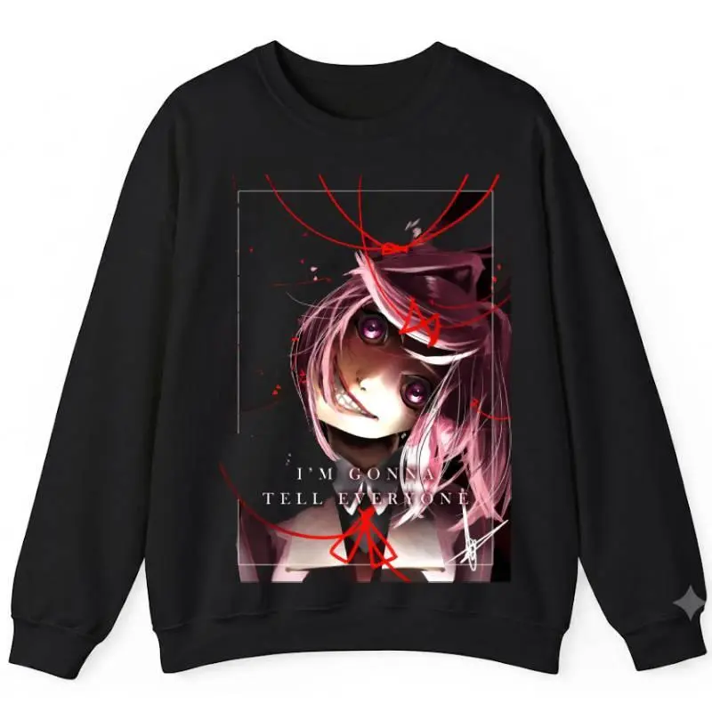 Doki Doki Literature Club Monika Graphic Gift For Fans Sweater QF25711