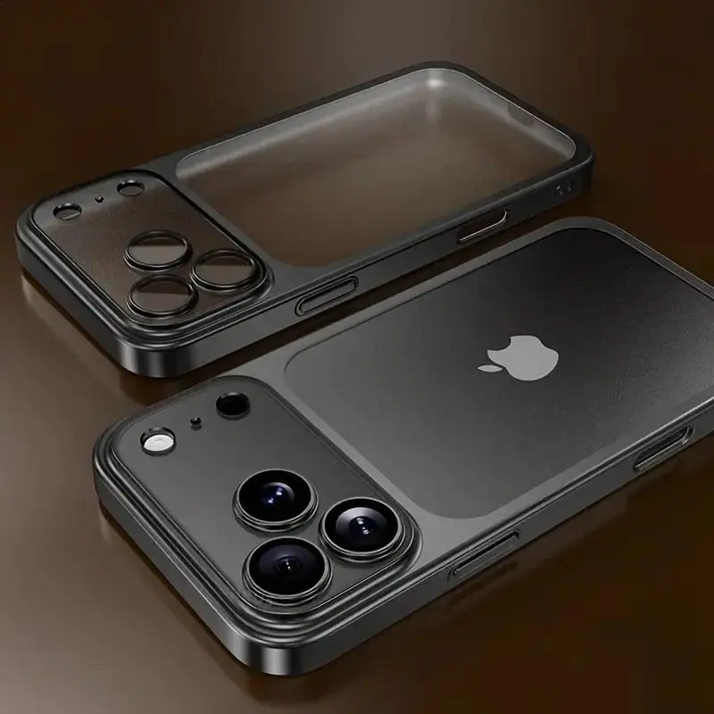 Premium Matte Clear Case for iPhone 13-17 Series |       Wireless Charging Compatible with Built-in Lens Protector & Shockproof Back Cover |       Slim Shock-Absorbent Design with Streamlined Profile |       Tailored for iPhone Users and Tech Enthusiasts