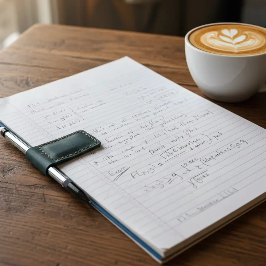 Magnetic Leather Book Marker & Pen Holder, Gift for Reader, Students' Accessories