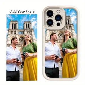 Custom photo collage for couples with multiple slots, Tianyan “stair” lens design, drop-resistant iPhone case