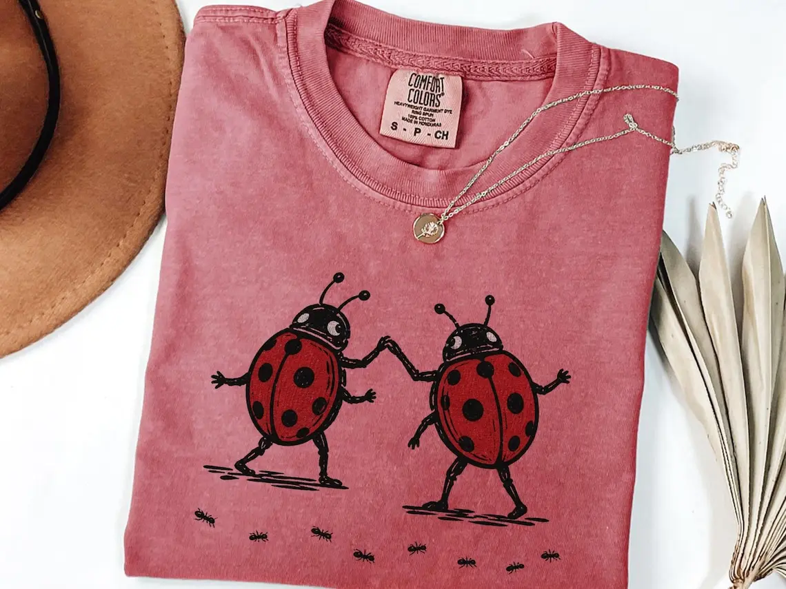 Comfort Colors® Dancing Lady Bugs Shirt, The Last Of The Bugs Tee, Bug lover gift