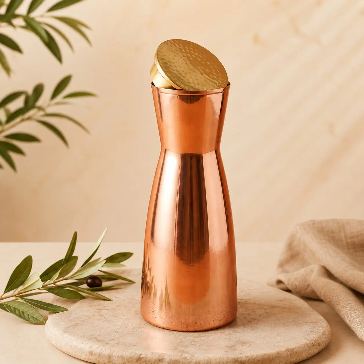 Cleo Luxe Copper Pitcher Cleo Luxe Copper Pitcher