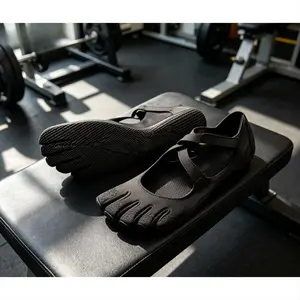 Non-Slip Five-Toe Yoga Pilates Shoes for Women – Breathable Barefoot Workout Shoes for Dance, Ballet, Running, Fitness, Gym, and Daily Wear