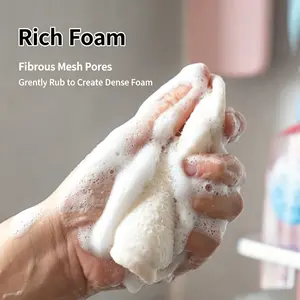 Game‑Changing Natural Loofah Exfoliating Scrubber, Eco‑Friendly Organic Luffa Bath Sponge, Gentle Dead Skin Remover for Back & Body, Durable Practical Shower Essential for Daily Self‑Care