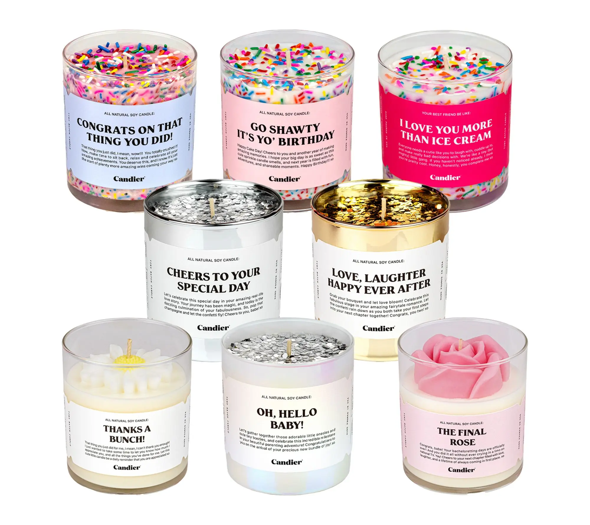 Candier (1) 9-oz Occasional Candle in Choice of Scent Candier (1) 9-oz Occasional Candle in Choice of Scent