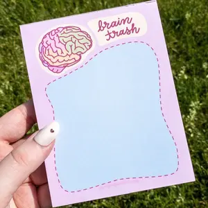 Brain Trash Notepad Memo Pad