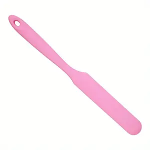 Food Grade Silicone Cream Scraper Household all-in-one Long Cake Spatula Heat-resistant Kitchen Baking Tool