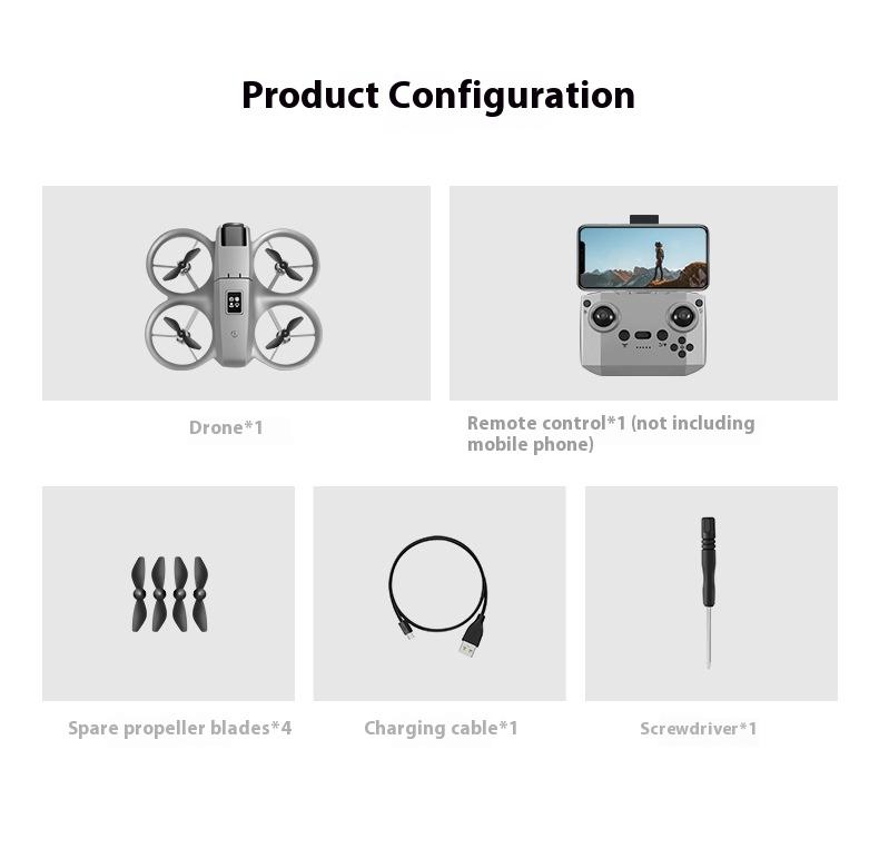 GT GT3 Pro Smart Drone - Cinematic Aerial Footage Made Easy With Built-In Display Remote Control