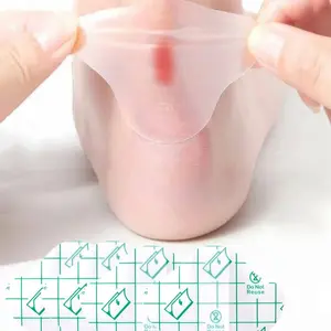 Gel Heel Protectors, 20pcs/set Adhesive Blister Pads for Heel Liners, Shoes Stickers, Pain Relief & Foot Care Cushion Grip for Outdoor, Sport, Travel, Household, Office, School