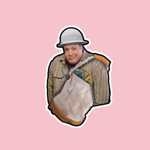 Kevin Smirk Sticker, Smirk Sticker, hard hat sticker, electrician sticker, electrician hardhat, hardhat sticker Decor Decorative Brush Waterproof