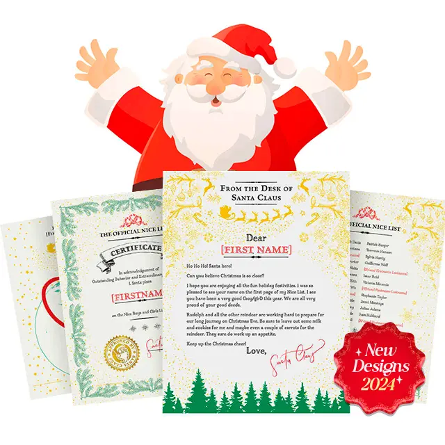 Certified Letters from Santa - New for 2024