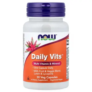 NOW Foods Daily Vits™, 30 Veg Capsules