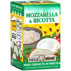 Mozzarella and Ricotta Cheese Making Kit