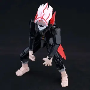 9L3D Printed Lucky Dummy 13 Dandadan Takakura Ken Action Figure,Anime Model,Multi-Jointed Poseable Collectible Toy,Gift for Fan