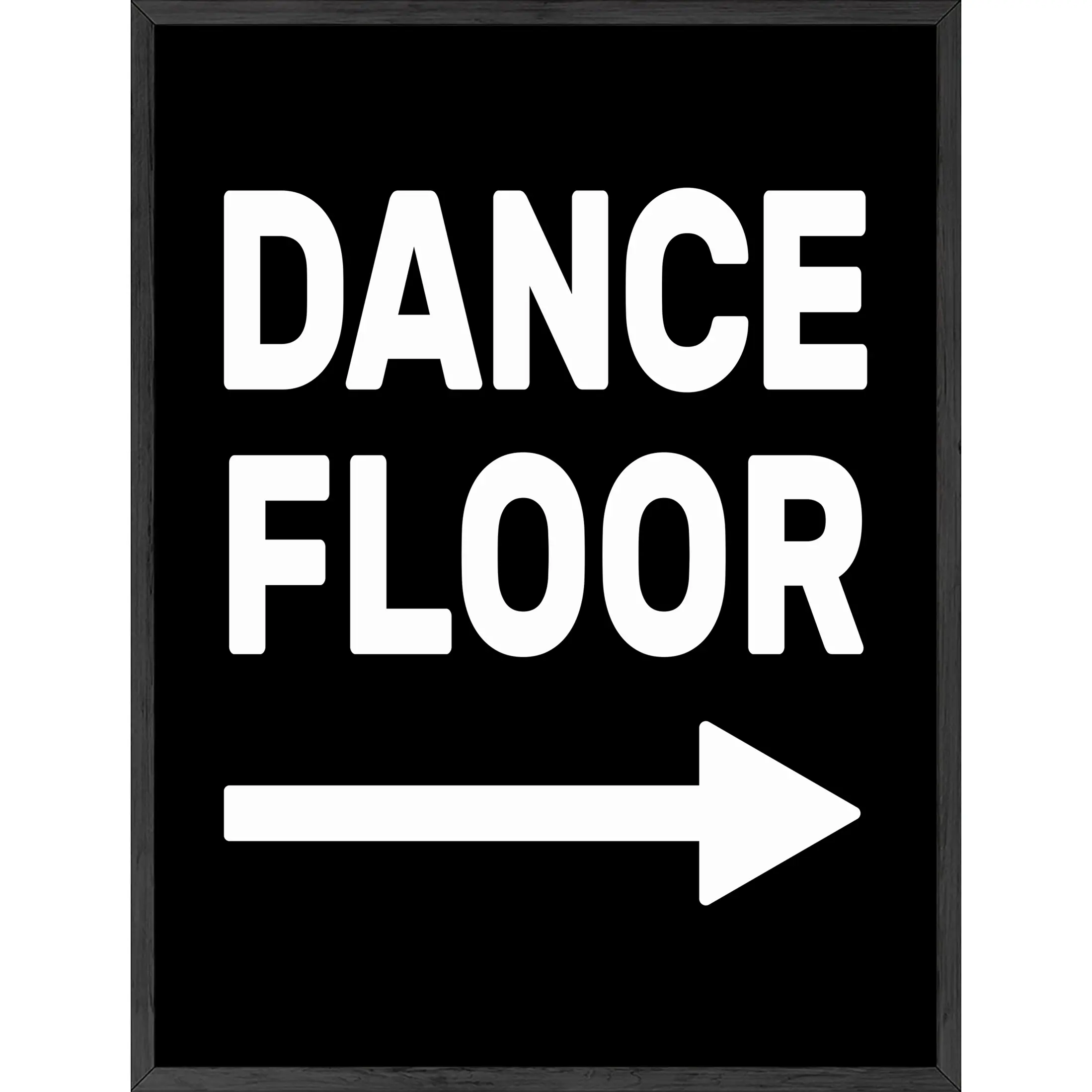 Dance Floor Poster - Artistic Wall Decor Print for Room Aesthetic and Vibe