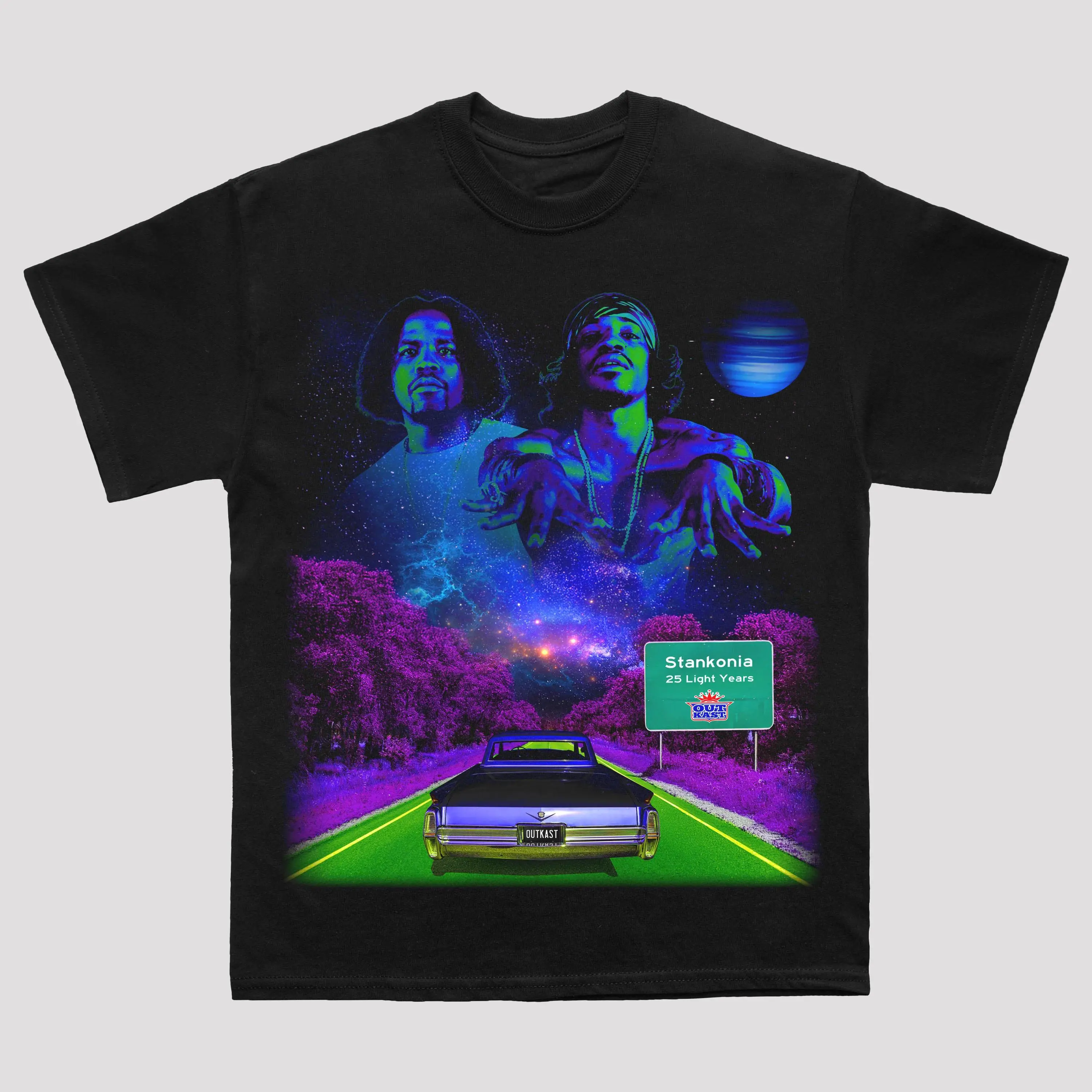 Outkast Stankonia Highway Tee Graphic Streetwear Tee Casual Everyday Clothing