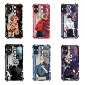 Anime Jujutsu-Kaisen Collage Phone Case Compatible for iPhone 17Promax 16 15 14 13 12 11 Perfect Gift for Fans Her/Him