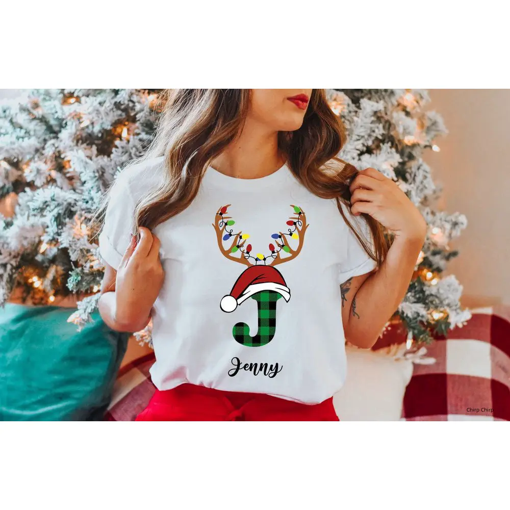 Family 2022 Christmas Shirts, Monogrammed Christmas shirts,Christmas Monogrammed Christmas Shirt,Family photo Christmas Tshirt,Holiday tee