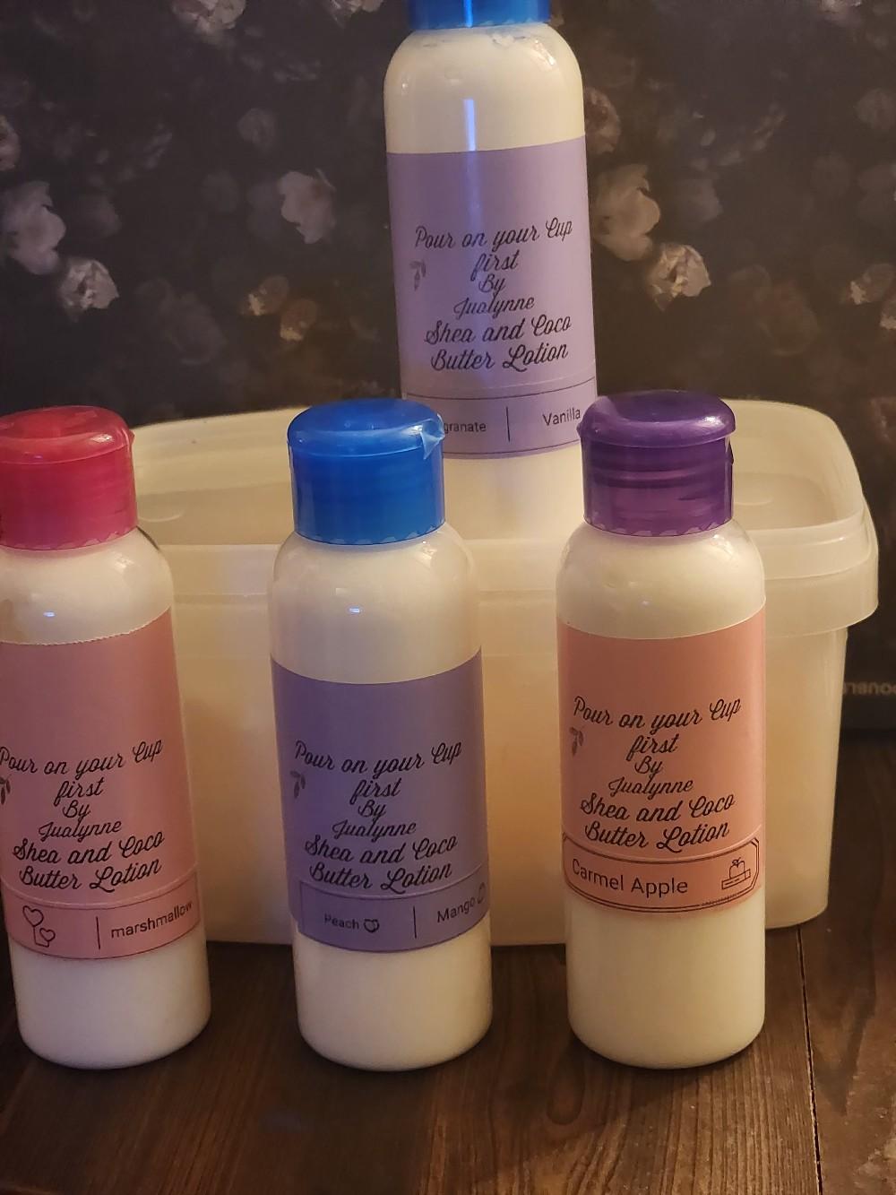 Shea and Coco Butter Lotion - Scented Body Care for Comfort