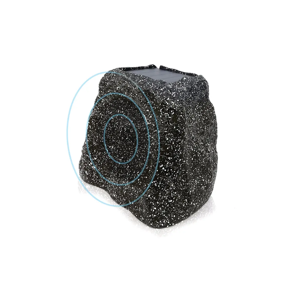 Herdio 4-Inch 80/160 Watts Wireless Bluetooth Speaker with Outdoor Waterproof and Supports True Wireless Stereo (TWS) Connectivity with Rechargeable Battery for Garden, Patio, Pool Surroundings & Backyard