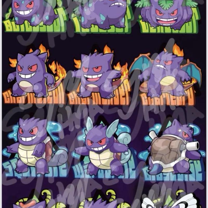 Gengar collab Magnets