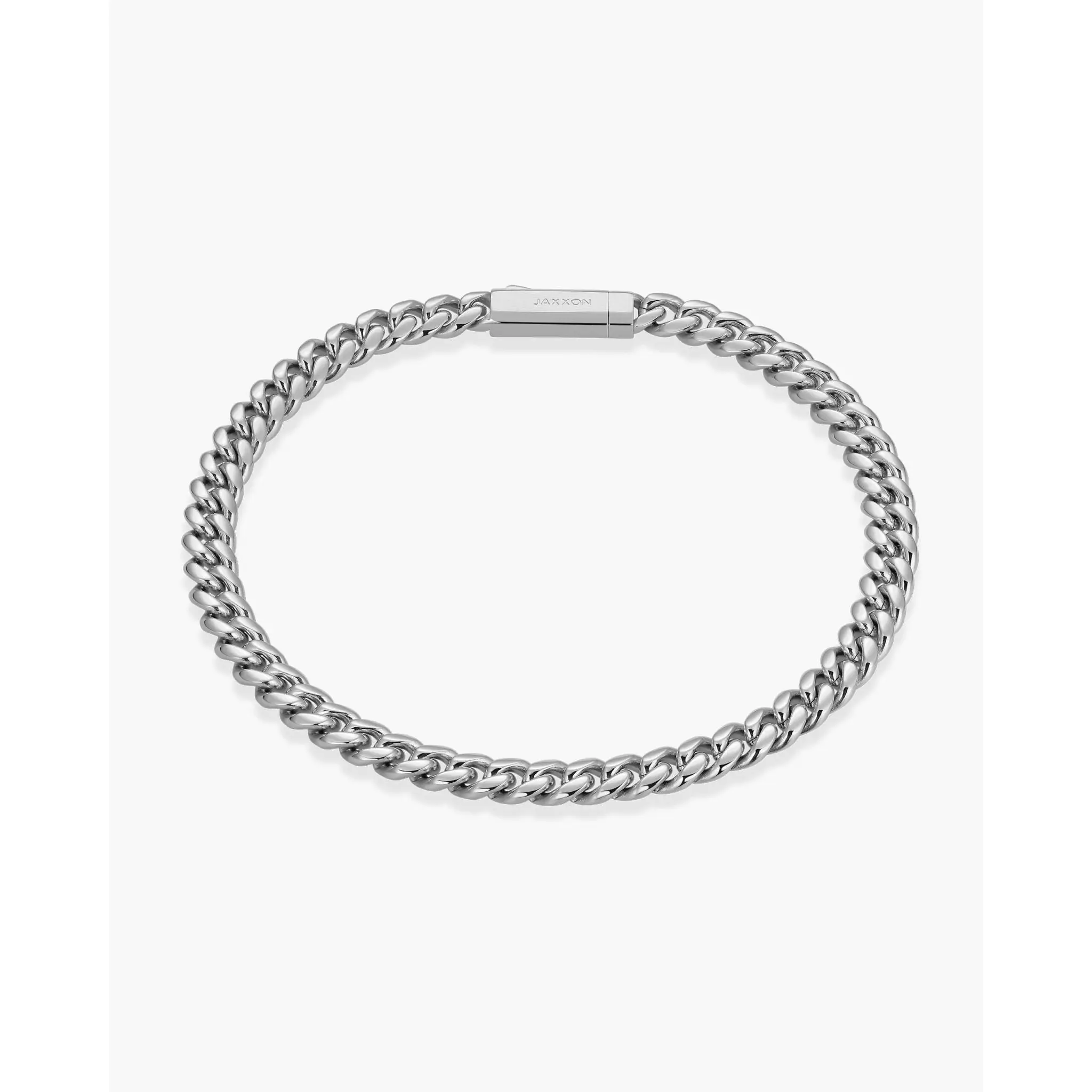 Women's Cuban Link Bracelet 5mm - Silver