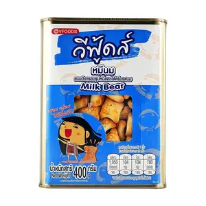 VFOODS Thai Milk Flavor Gummy Bears Snack 400g - Popular Thai Souvenir Gift