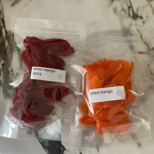 Dry mango plain or dried mango with spicy