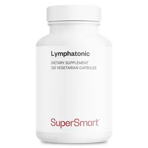 Supersmart - Lymphatonic 40mg per Day - Lymphatic Drainage Supplement - Melilotus Officinalis | Non-GMO & Gluten Free - 120 Vegetarian Capsules