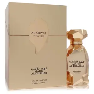Arabiyat Prestige | Mahd Al Dhahab | Eau De Parfum | Unisex Fragrance | 100 ML - 3.4 oz | Grapefruit - Bergamot & Vanilla Notes | Luxurious