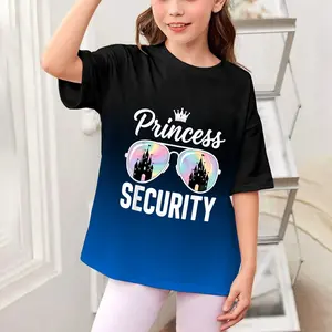 Princess Security Protection Retro Castle Matching Family T-Shirt