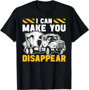 Funny Construction Work Shirts, Concrete Finisher Funny Concrete Construction Work T-Shirt Menswear Casual Cotton Top Basic