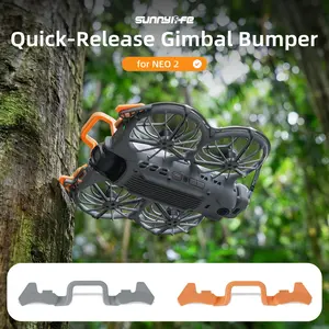 for DJI NEO2 Drone Guard Bumper, Perfect Quick-Release Gimbal Bumper for DJl Neo2 Drone Accessories for Holiday Travel and Outdoor Sports, Available in Gray and Orange, Lightweight Portable & Easy Storage | Integrated Grip Design | Protect Camera