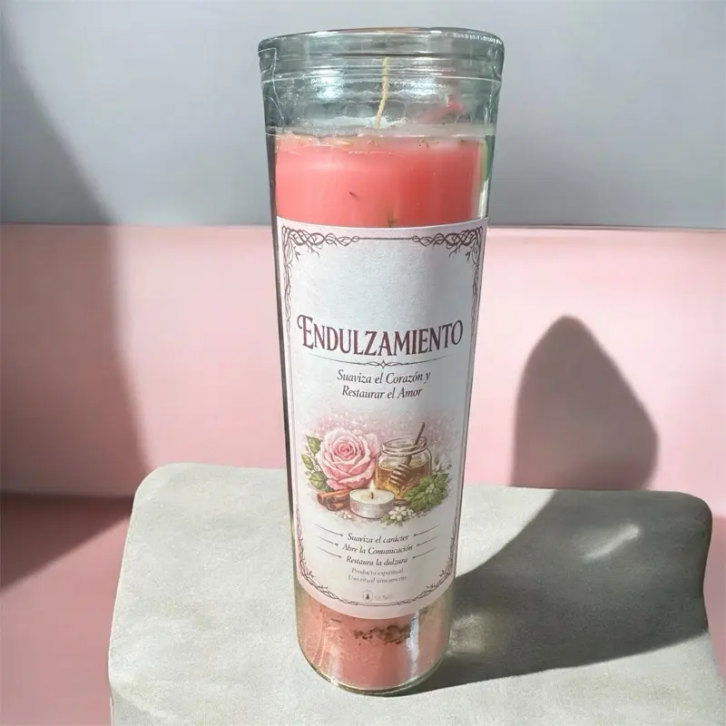 Endulzamiento de Amor - Sweetness and Communication Candle for Heart Softening and Love Restoration Spiritual Ritual Candle