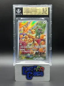 Japanese Pokemon TCG Eevee | Crimson Haze 078/066 | BGS Graded GEM MINT 9.5