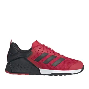 adidas Mens Dropset 3 Wide Training Sneakers Shoes - Red