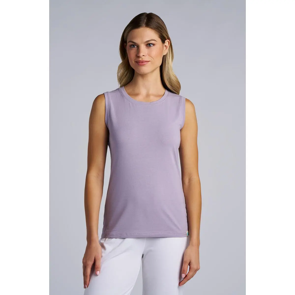 Women's Morada Everyday Basic Tank | Lavender Gray