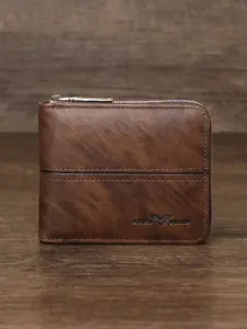 Men's Ultra-Thin Business Card Holder, PU Leather Cross Texture, Transparent Slot, Anti-Drop Zipper Pocket, Travel Essential, Wallet Men, Credit Card Holder