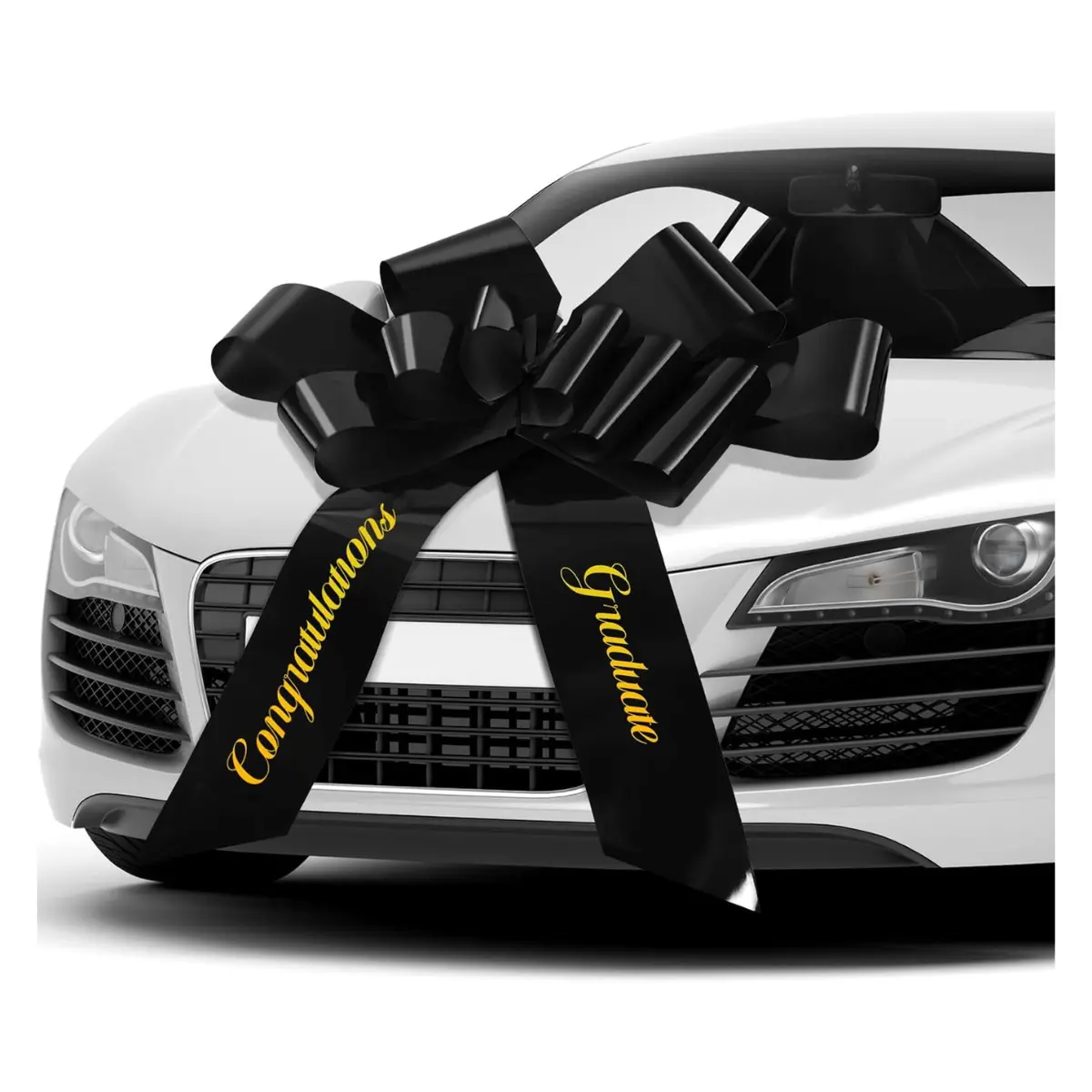 30 Graduation Car Bow 2026 – Large Congrats Graduate Gift Bow for Car Decoration