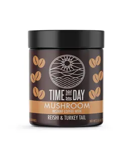 Time Of The Day Organic Instant Mushroom Coffee — Reishi & Turkey Tail